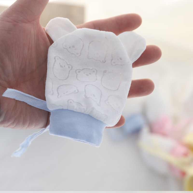 Перчатки для новорожденных, антицарапин, сетчатые, дышащие, летние
