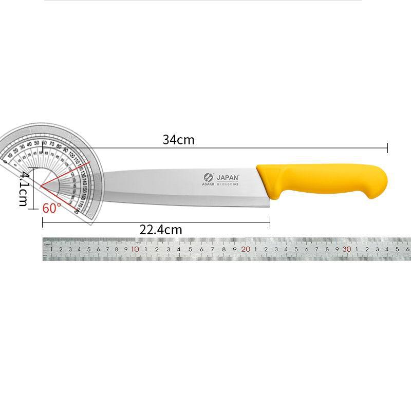 Stainless Steel Kitchen Knife Chef's Knife Kitchen Household Knife Multi-Color Optional Fruit and Vegetable Slicing Multi-Purpose Knife Manufacturer Wholesale