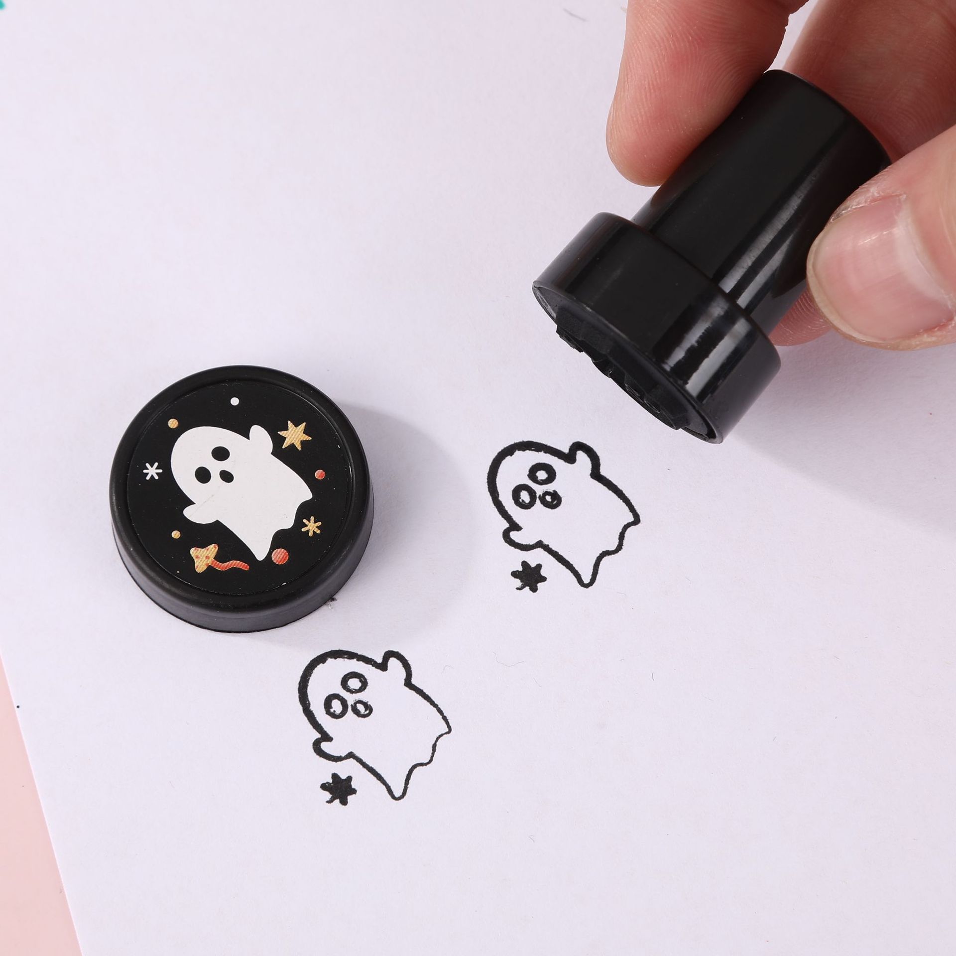 Cross-Border Halloween Pattern Stamps, Ghost Festival Funny Stamps, Children's Cartoon Holiday Gift Stamps
