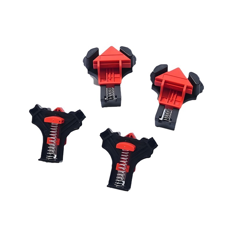 Factory Direct Sales 90 °   Home Woodworking Right-Angle Fixed Hole Punch Installer 90-Degree Right-Angle Clip Photo Frame Clip Wholesale.