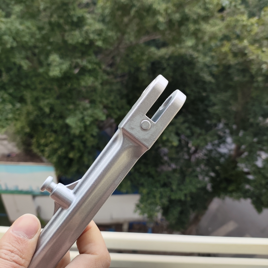 Suitable for Electric Vehicle Side Support Aima Tai Ling Electric Vehicle Mavericks 009 A7 Side Foot Bracket Aluminum Alloy Single Support Anti-Slip