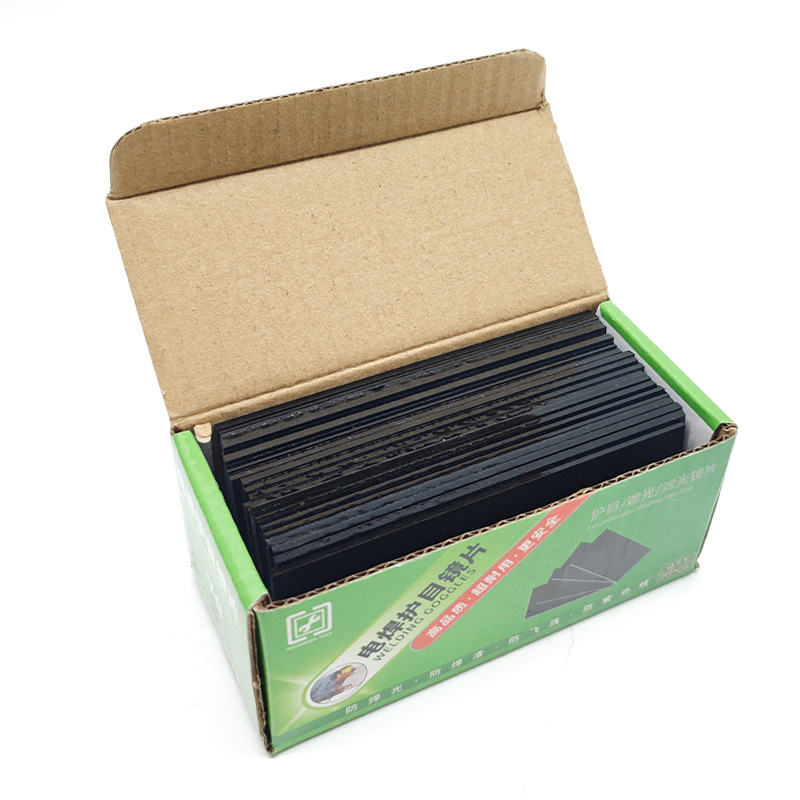 Welding Goggles No. 7/8/9 Protective Lenses Transparent Glass Anti-Impact 50*108mm Special Lenses