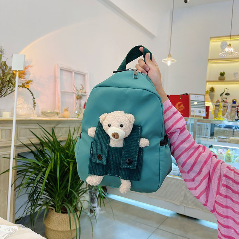 Cute Personality Bear Backpack Children's Funny Kindergarten Schoolbag Children's Backpack
