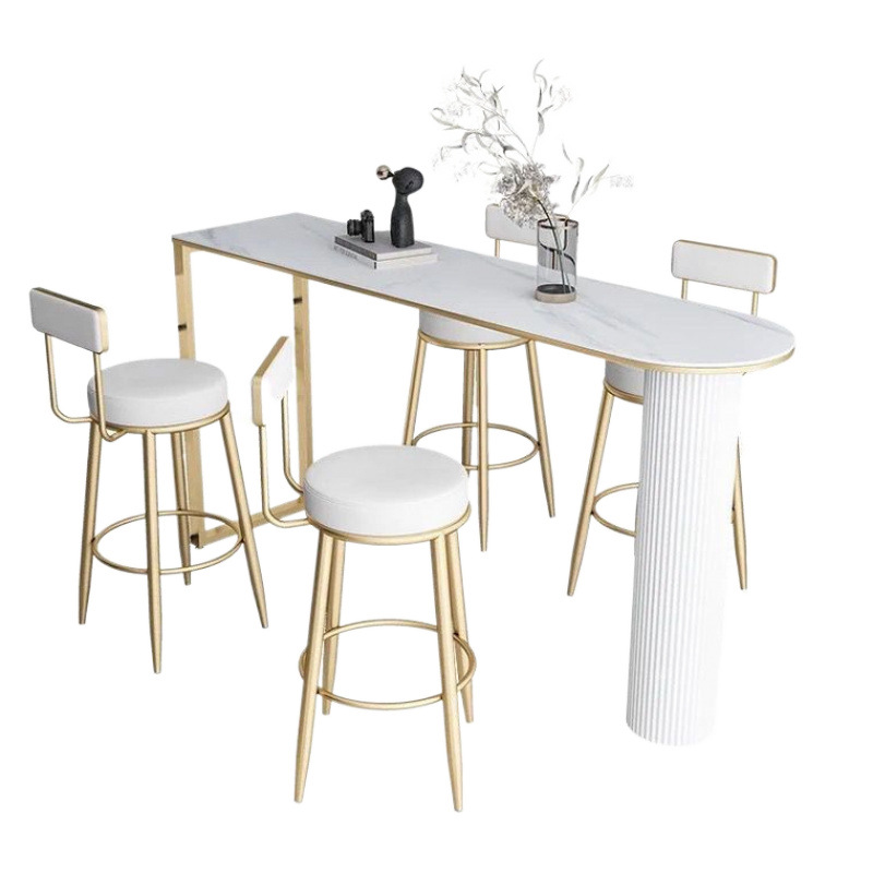 Slate Bar Table Home Simple Island Table Dining Table Living Room Balcony Partition Cabinet Wall Kitchen High Stool Supply