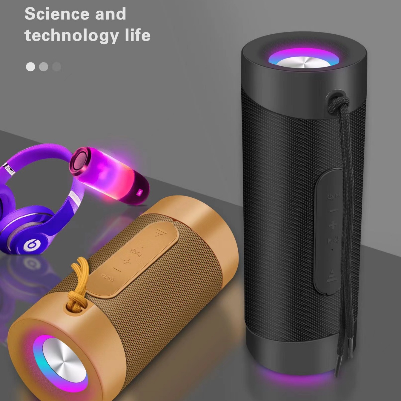 Q300 Outdoor Electric Vehicle Bluetooth Small Speaker Tws Mountain Bike Satchel Speaker Mountaineering Bag Satchel Audio