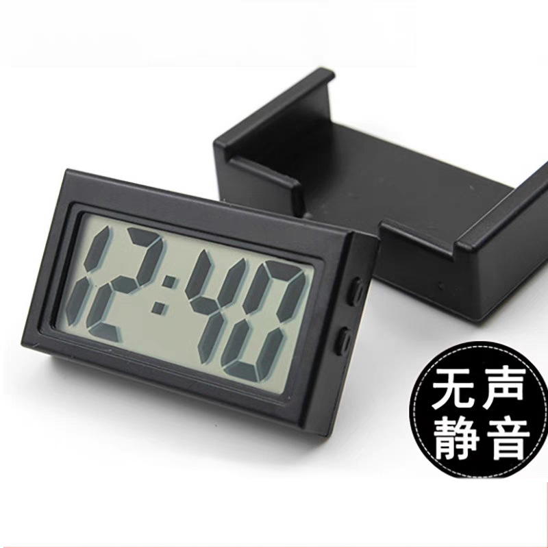 Factory spot mini clock hundred yuan shop portable creative electronic clock gift clock car clock electronic clock