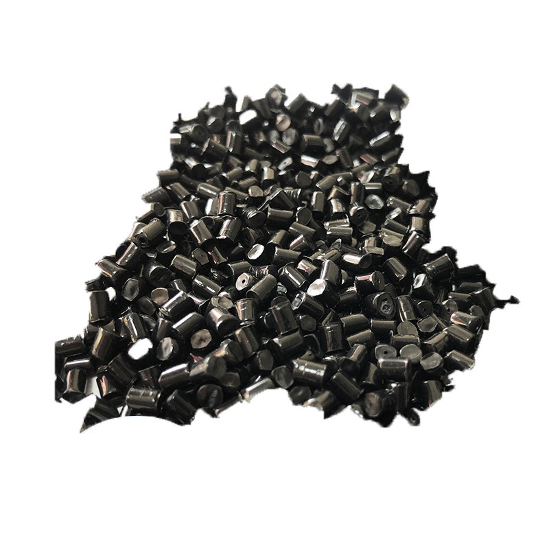 Factory Direct Supply of Black Flame Retardant Reinforced Pa6 Recycled Plastic Examples Nylon Recycled Material Particles Self-Produced