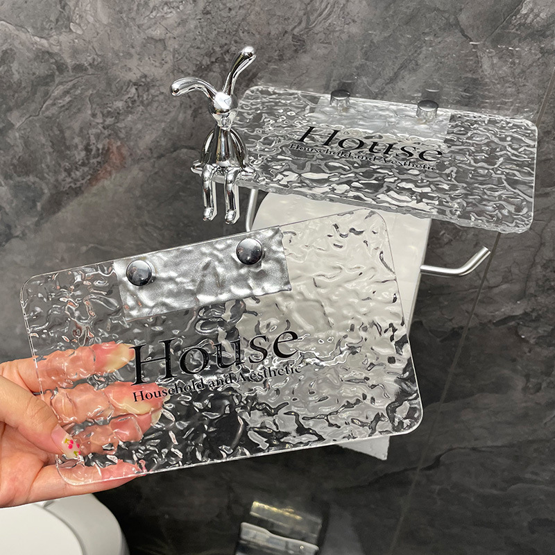 Эксклюзивный держатель для туалетной бумаги, настенный, без сверления