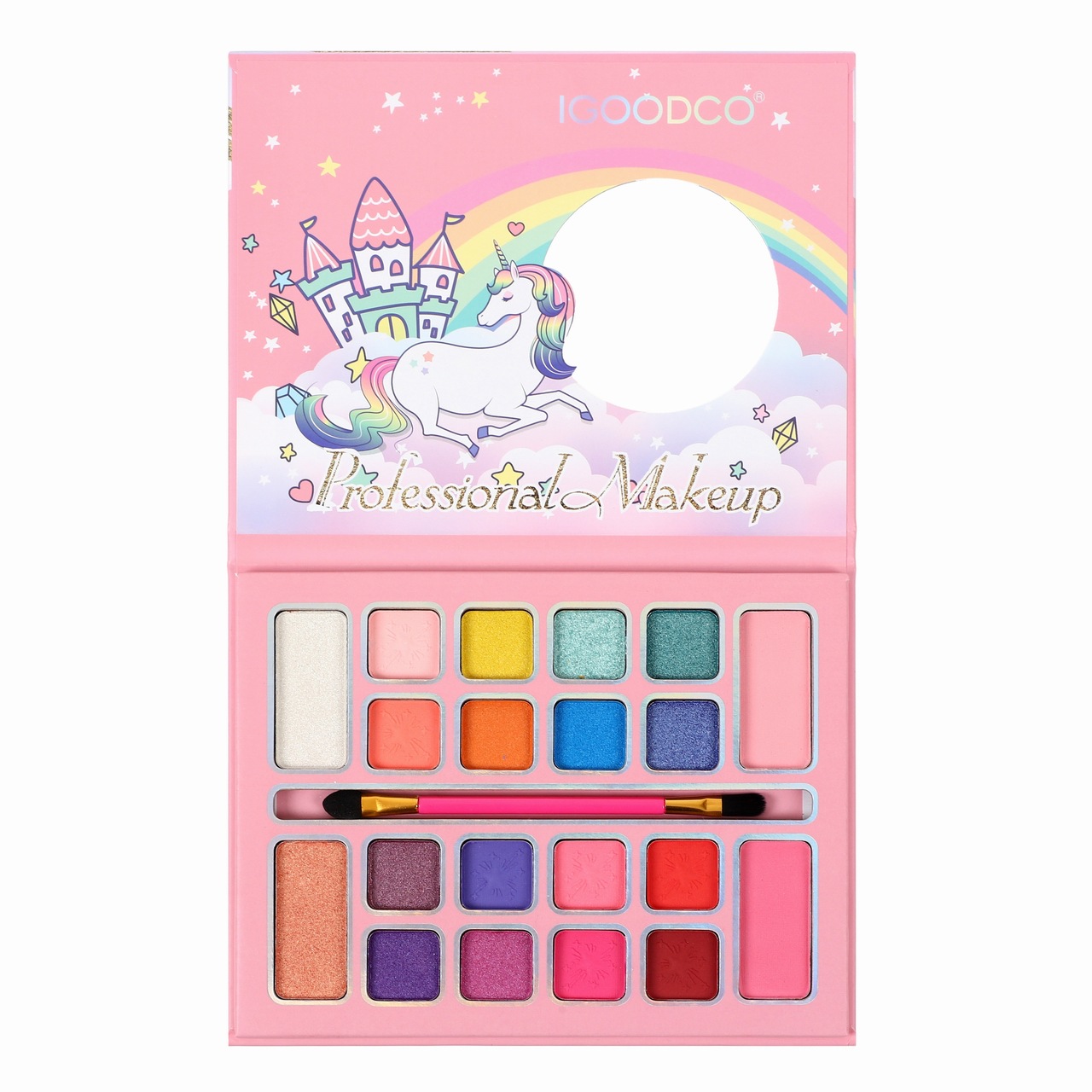 [IGOODCO] Brand Source Factory 13064664661-20 Color Eye Shadow Plate Cosmetic Makeup Cartoon