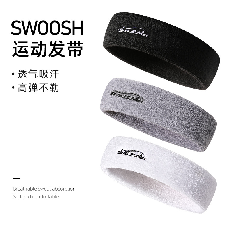 Спортивная повязка на голову для мужчин противопотливый головной убор впитывающий пот для бега йоги фитнеса на улице