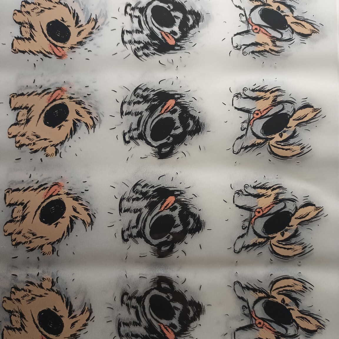 Order Crystal Label Uv Transfer Sticker Cold Transfer Sticker Self-Adhesive Water Sticker Tearable Film Non-Tearable Film