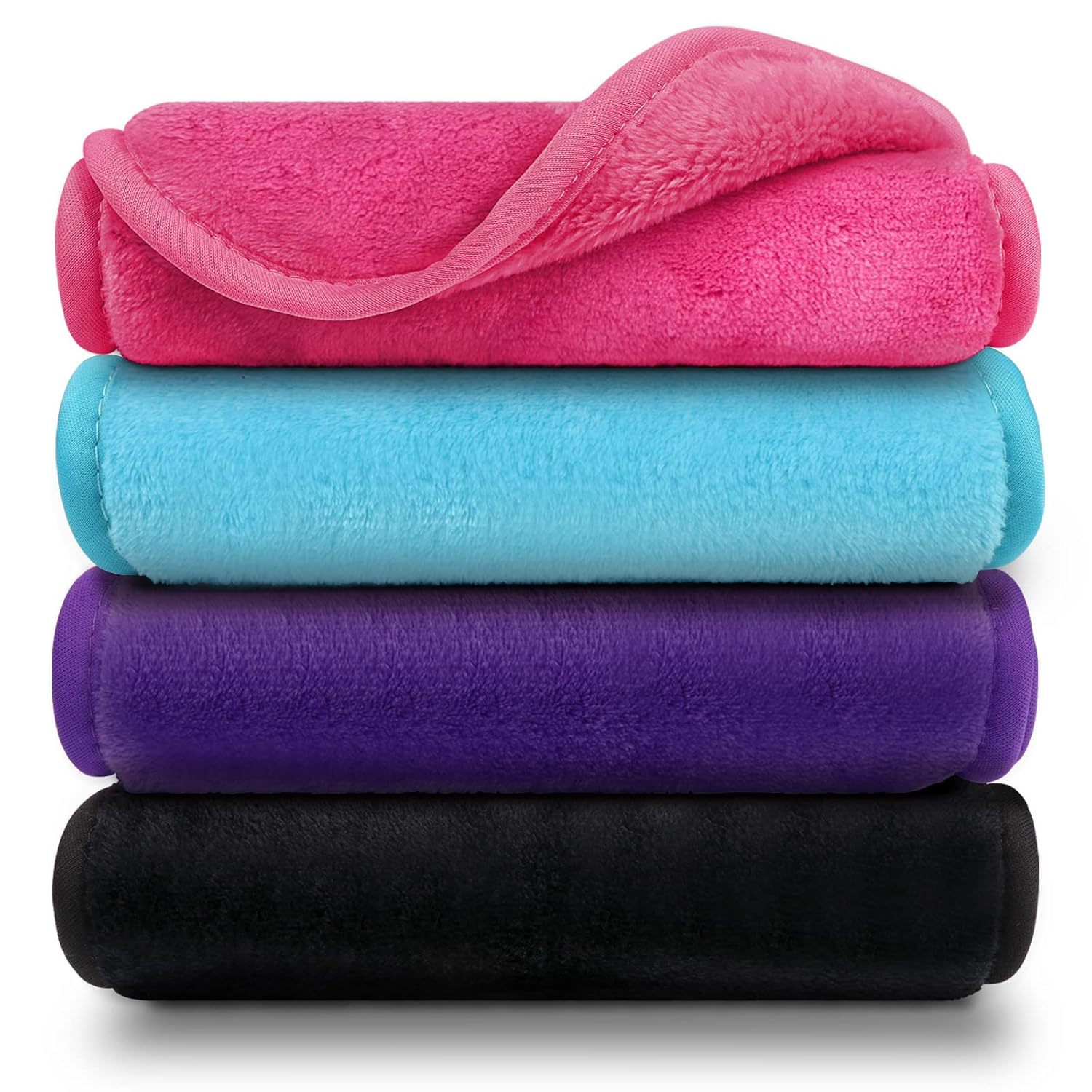 Amazon Hot Sale Microfiber Lazy Makeup Remover Washable Face Towel Reusable Face Cleaning Towel