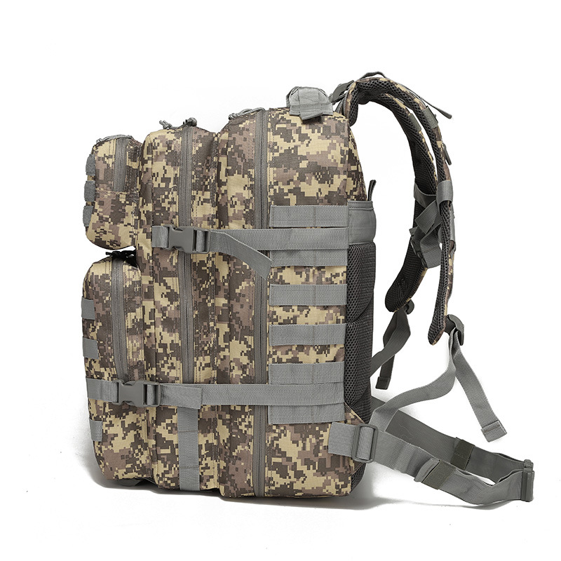 Outdoor Sports 45L Large Capacity Backpack FieLd Camping Hiking TraveL Waterproof MuLtifunctionaL TacticaL Backpack