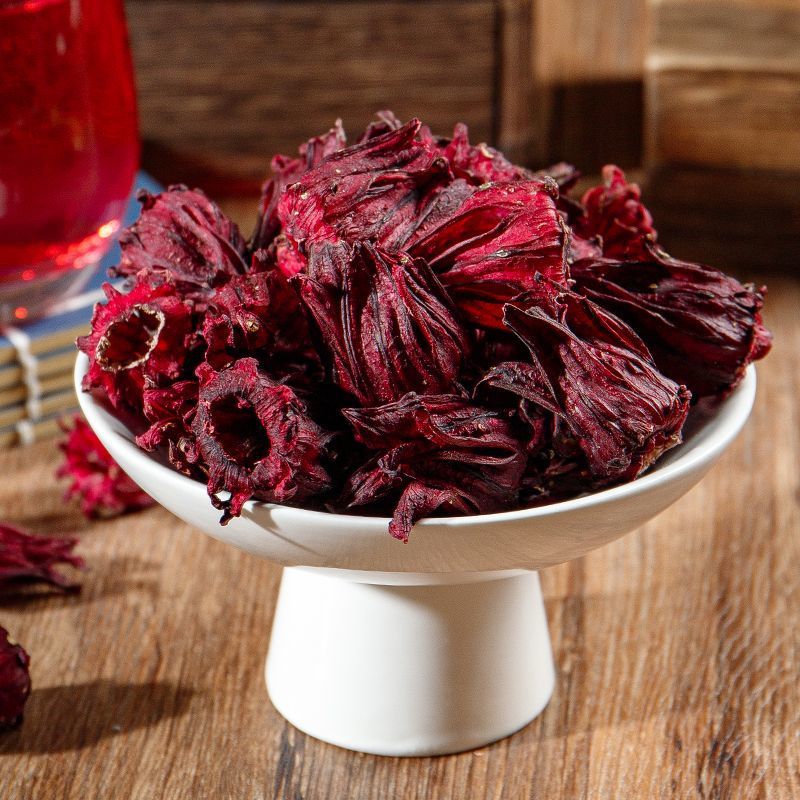 Yunnan Whole Roselle Tea Dried Roselle Special Grade 500g Free Shipping Authentic Fresh Roselle Tea Flower Fruit Grass Tea
