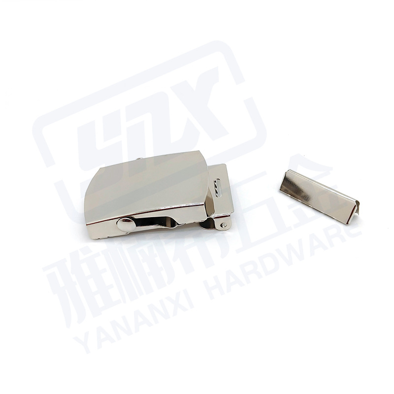 Manufacturers supply iron plating belt buckle 40mm roller smooth buckle hardware luggage accessories metal buckle