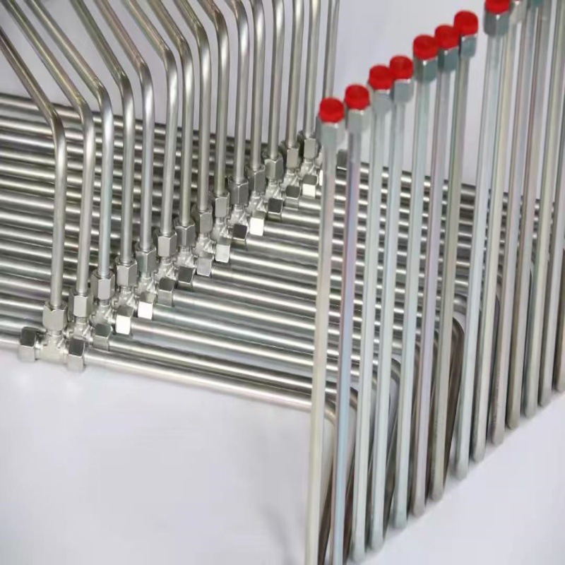 High-Pressure Oil Pipes Are Professionally Produced Stainless Steel Bending Hydraulic Metal Seamless Welded Steel Pipes Iron Pipes Oil Pipes Straight Pipes