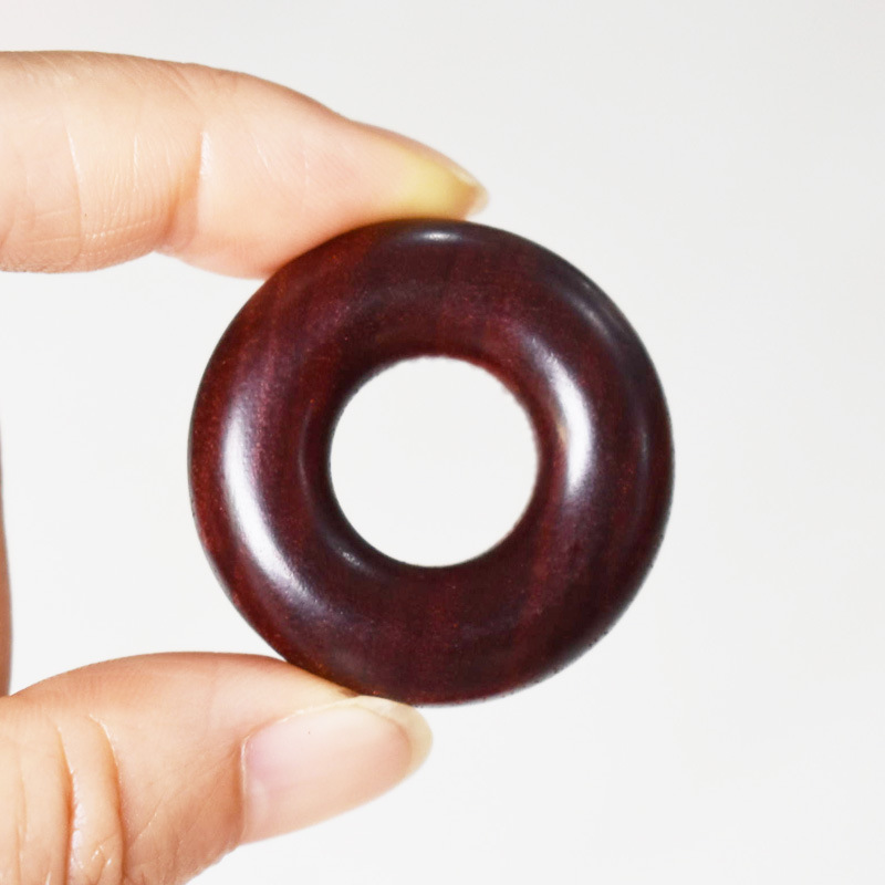 Peace Buckle Seiko Ebony Zambian Blood Sandalwood Diy Accessories Jewelry Pendant Keychain Car Bag Hanging Toy