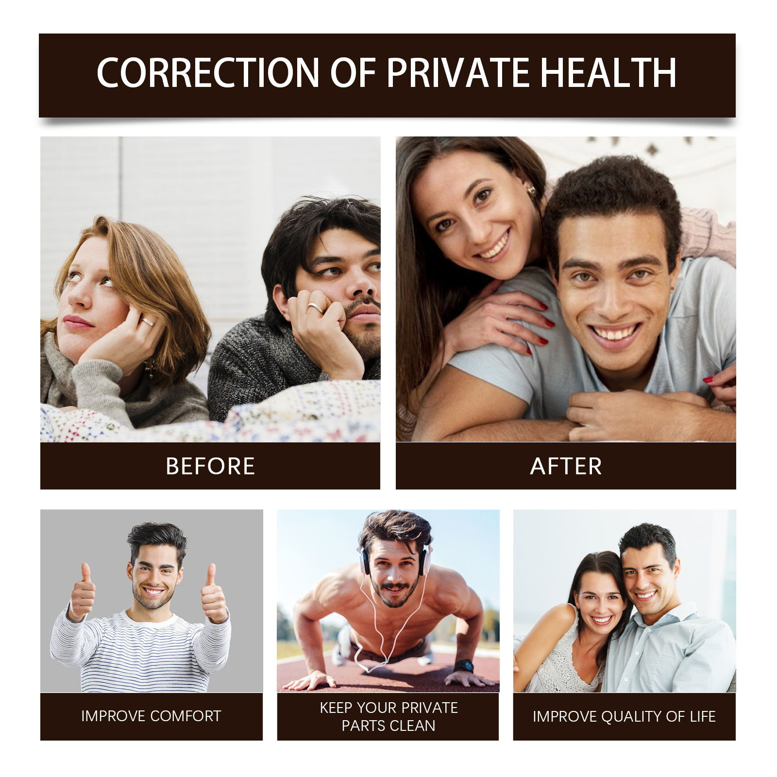 NORTH MOON Men's Repair Gel Herbal Ingredients Gentle Soothing Repair Moisturizing Care Gel