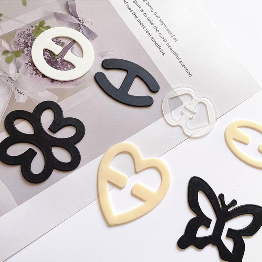 Underwear Shoulder Strap Anti-slip Buckle Invisible Bra Anti-drop Buckle Adjustable Strap Sling Fixed Anti-slip Shoulder Strap Buckle