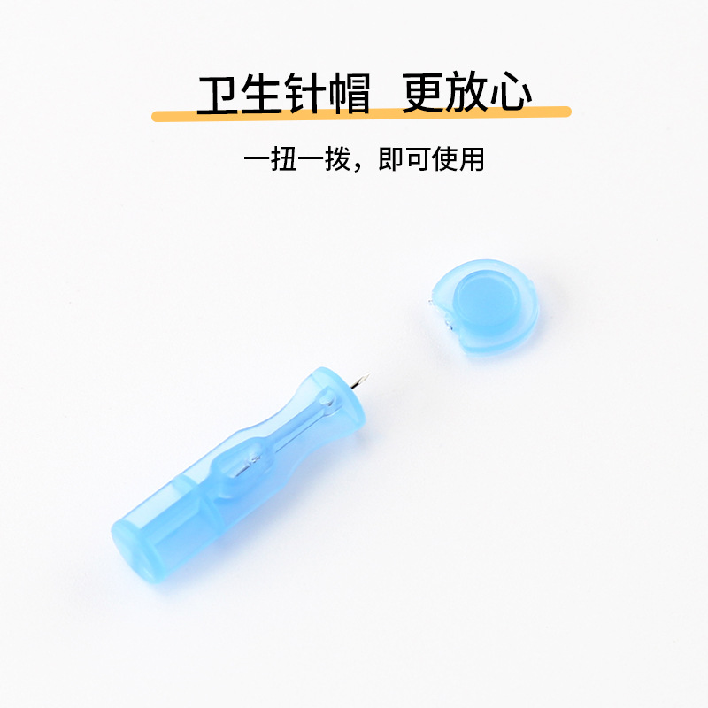 Disposable Peripheral Blood Collection Needles, Medical Sterile Blood Sugar Acne Acne Closed Needles 50/100