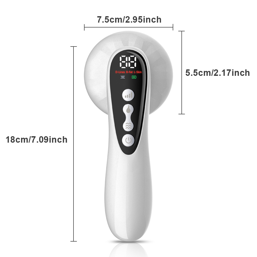 2025 cross-border EMS micro-current fat burst beauty instrument handheld body massager slimming instrument imported fat burst instrument