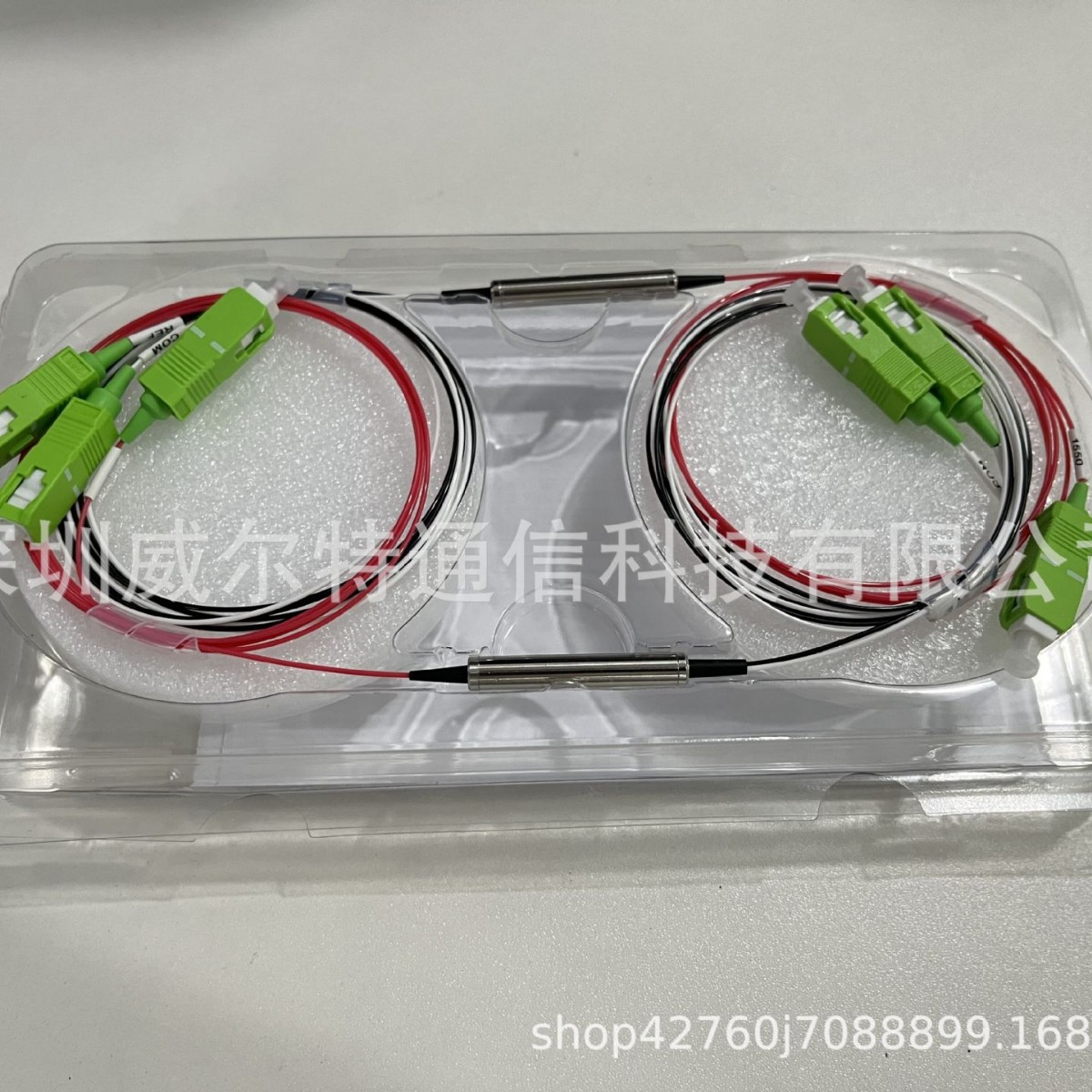 Low Insertion Loss, High Isolation Sc Apc Interface 1550Nm Fiber Optic Filter Coarse Wdm Module