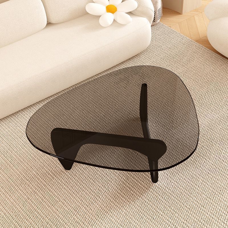 Glass Coffee Table Creative Internet Celebrity Coffee Table Living Room Household Small Apartment Coffee Table Modern Simple Light Luxury Minimalist Small Table