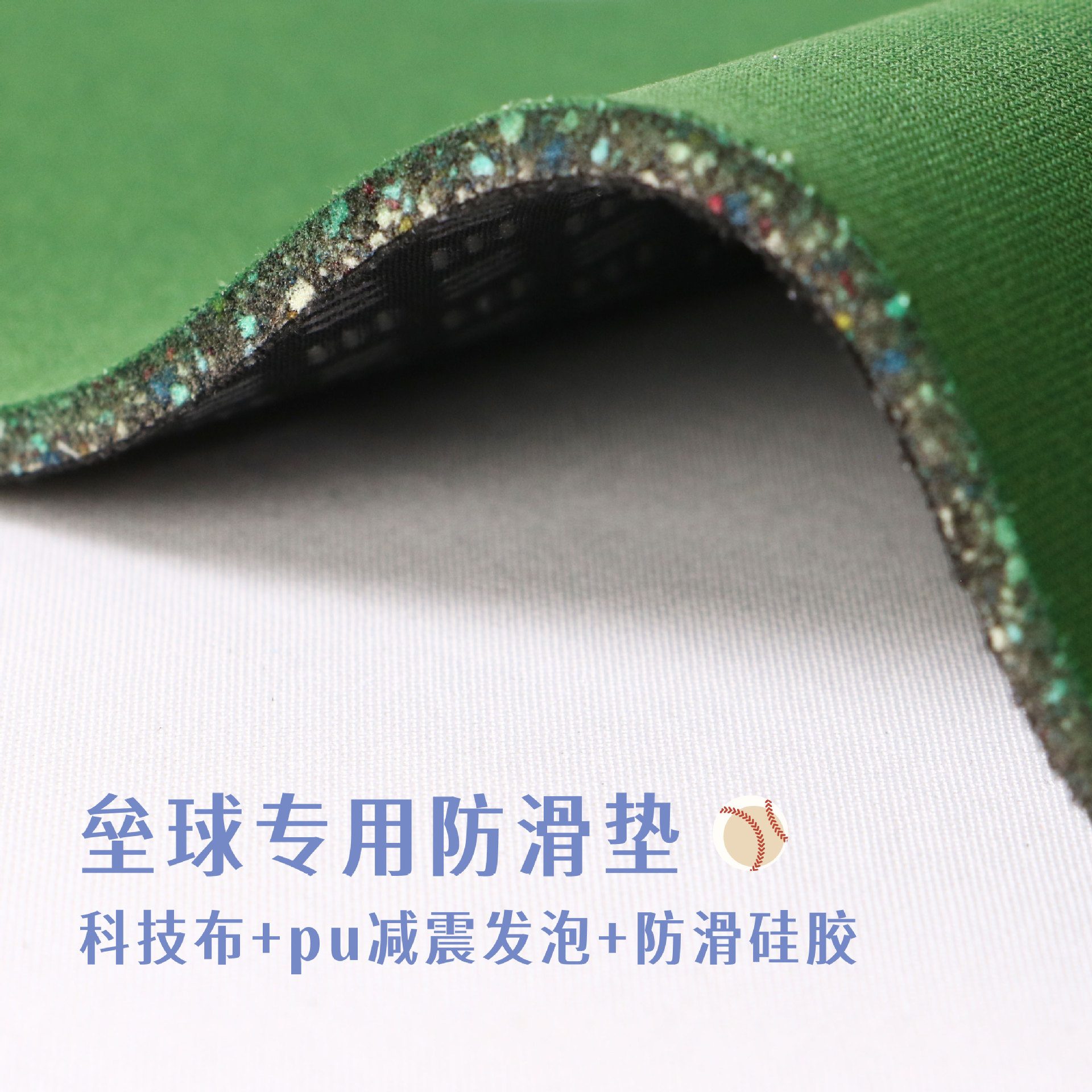 Customized Non-slip Home Softball Training Mat Footprint Auxiliary Training Baseball Mat Widened and Extra-large Portable Strike Mat