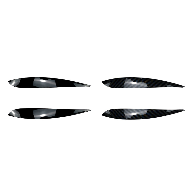 Suitable for Volkswagen Polo Polo 9N 2005-2009 Headlight Eyebrow Car Stickers Cross-Border Modification Parts