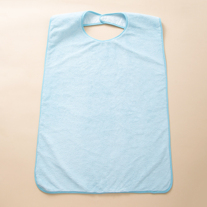 Old people's eating waterproof bib oil-proof splash-proof bib for old people's eating bib food bag dirty-proof personalized overalls feeding apron