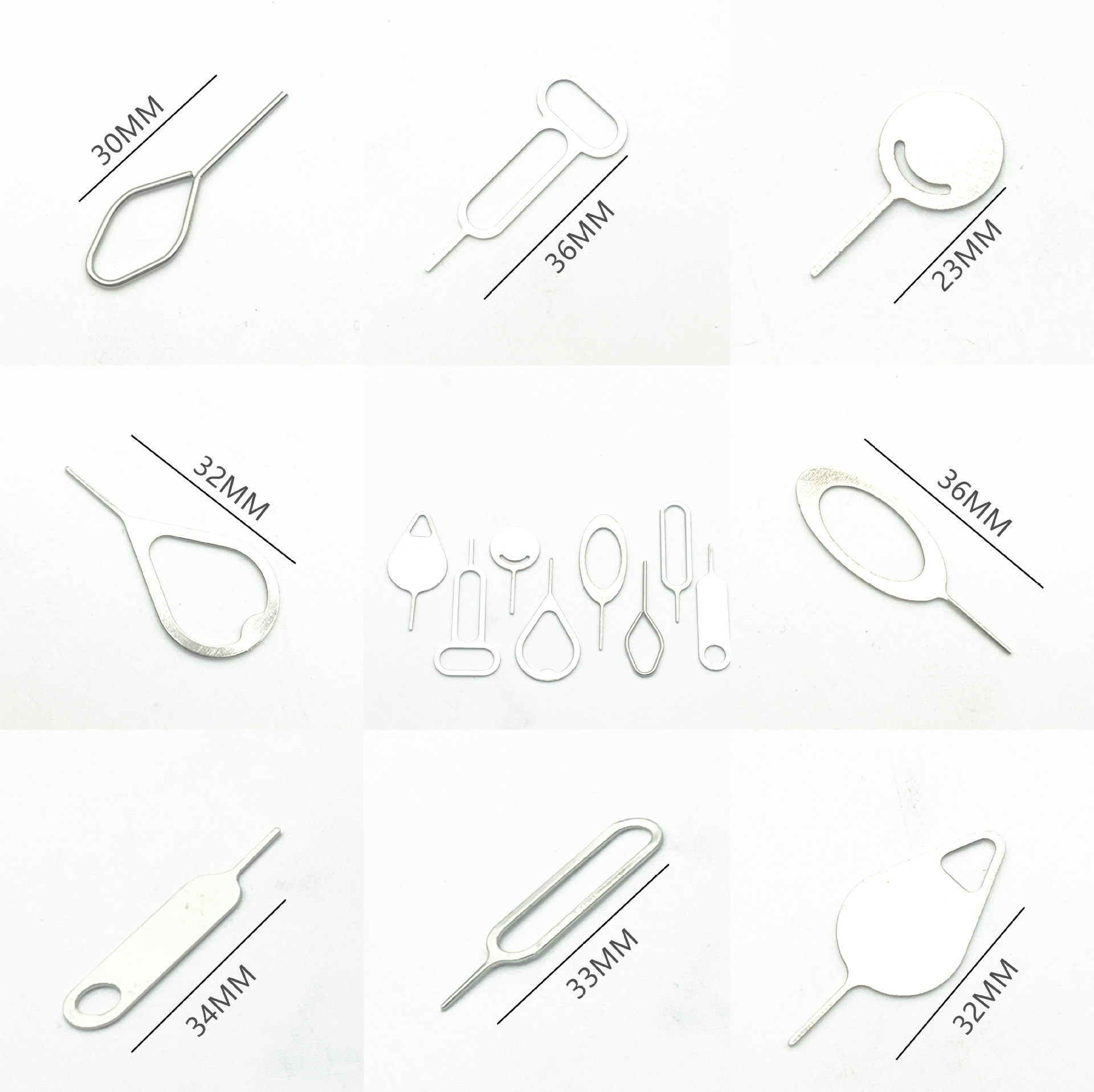 Apple iPhone iPad SIM Card Pickup Mobile Phone Android Card Pickup Pin Multi-Style