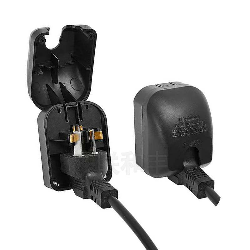 Embedded National Standard Mainland three plug to Hong Kong version 13A fuse British Standard Hong Kong Singapore Power Converter