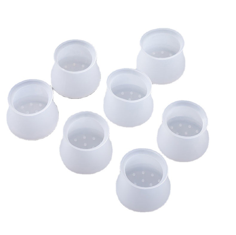 Quiet Table and Chair Foot Pad Non-slip Table and Chair Foot Cover Thickened Universal Wear-resistant Stool Table Leg Stool Foot Silicone Protective Cover