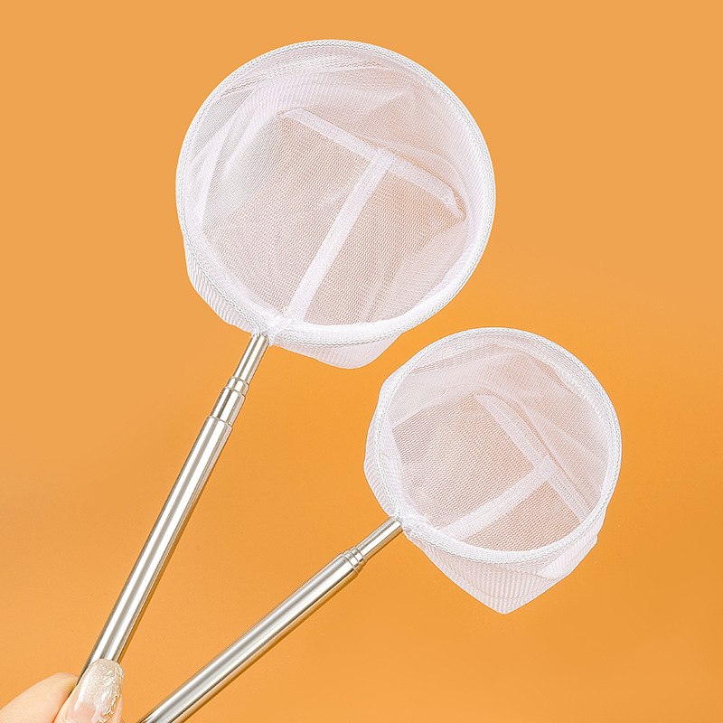 Portable stainless steel retractable fishing net coarse net fine net cross-made new net flexible and durable fishing net