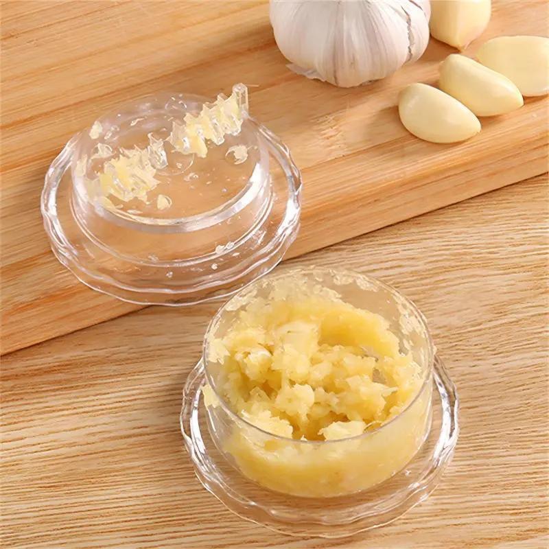 Wholesale Grinding Disc Kitchen Helper Garlic Press Garlic Masher Garlic Grinder Garlic Paste Maker Manual Grinder
