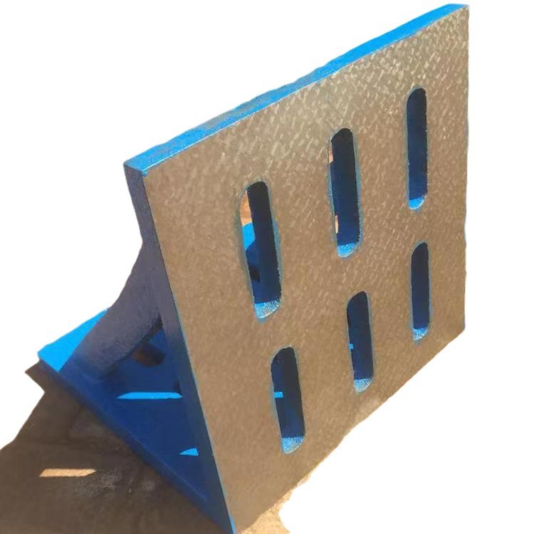 Customized Botou Cast Iron T-Slot Bending Plate, Machine Tool Positioning Fixture, Boring and Milling Machine Right-Angle Back Plate, Cast Iron Bending Plate