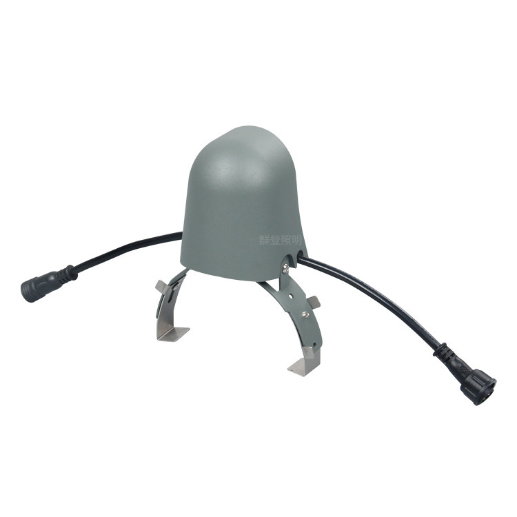 Outdoor lighting project rainproof led tile lamp pavilion ancient architecture tour 3W little penguin corrugated lamp