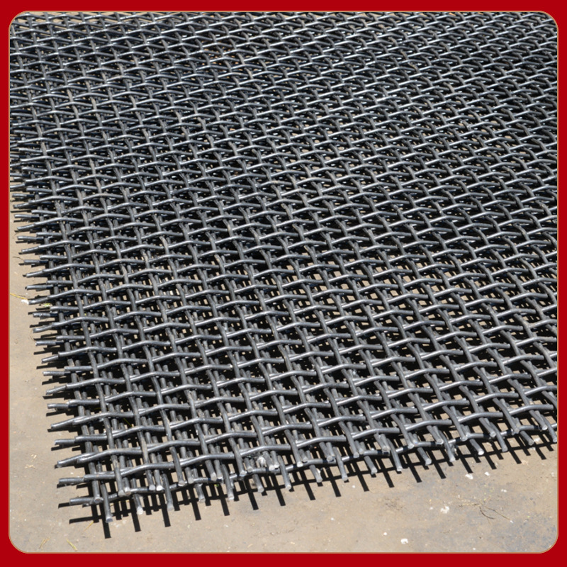 Stainless steel rolling mesh hot-plated steel mesh mineral mesh woven mesh black steel mesh manufacturers supply large Congyou