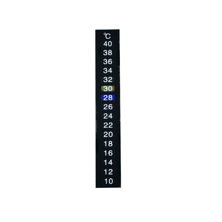 Aquarium thermometer reptile turtle tank liquid crystal temperature 10-40 ℃ measurement patch digital fish tank thermometer