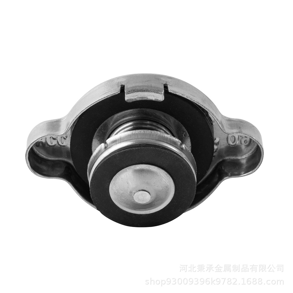Factory Direct Supply Stainless Steel Radiator Cap Stainless Iron Black Silicone Radiator Cap R148R125R124R126