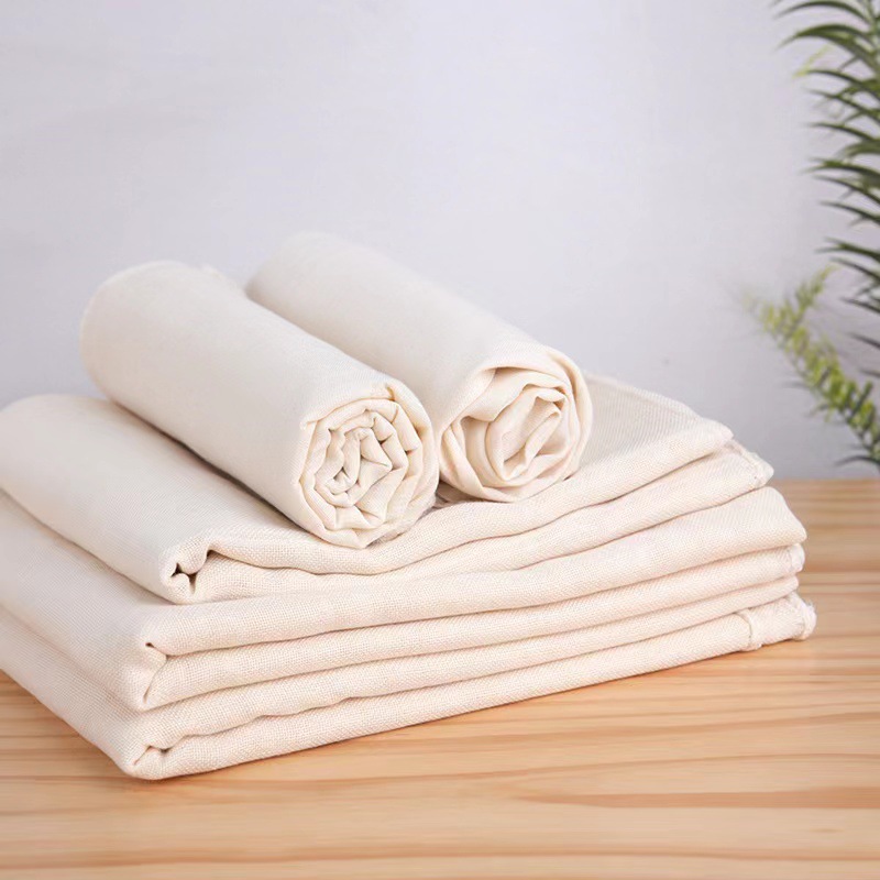 Wholesale finished bean curd cloth lock edge square bean skin cloth cotton bean bag cloth bean curd milk filter cloth gauze cloth