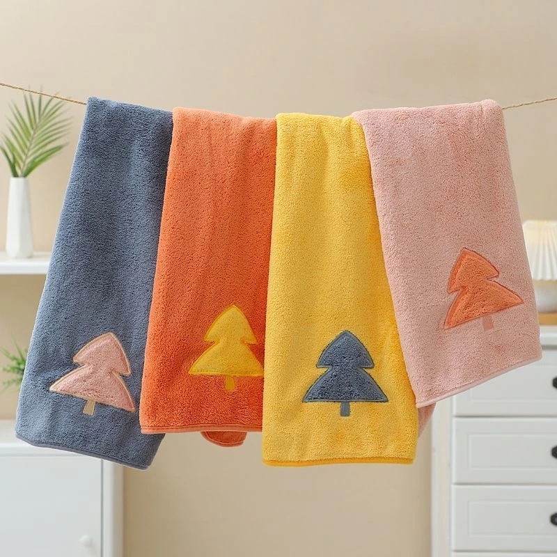 [5 adult towel] face towel soft lint-free thick household cute absorbent towel