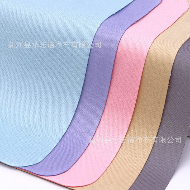 Factory wholesale suede sea island silk glasses cloth microfiber jewelry cleaning wiping cloth printable LOGO