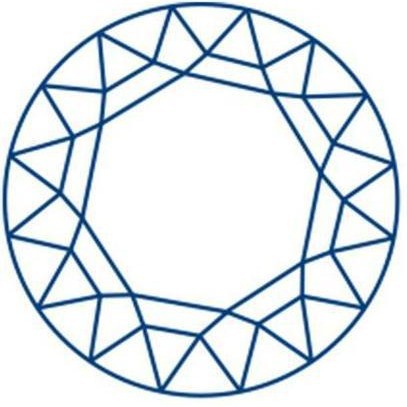 Round Twelve Hearts Twelve Arrows/Six Hearts and Fifth Arrows Cinnamon Thai Material 5A Cut Zircon Cubic Zirconia Loose Stone