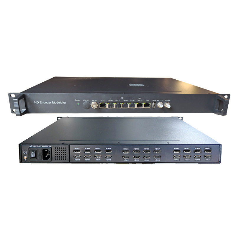 Hd Modulator 24-Channel High-Definition Modulator Hotel Digital Tv System Equipment HDMI to Rf Dv