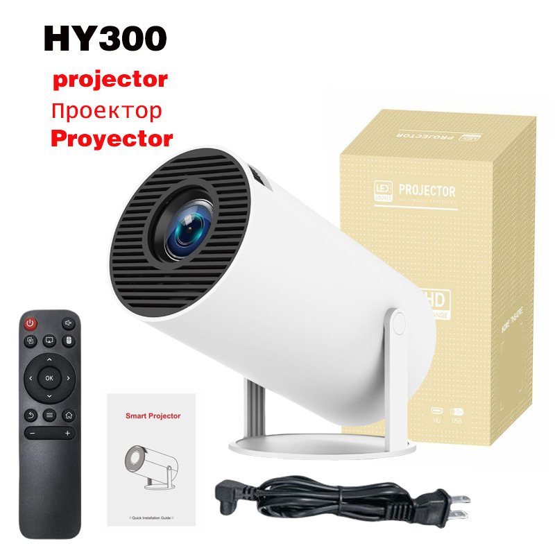 Factory foreign trade direct supply mini mini projector YG300 projector home HD 1080p daytime direct projection