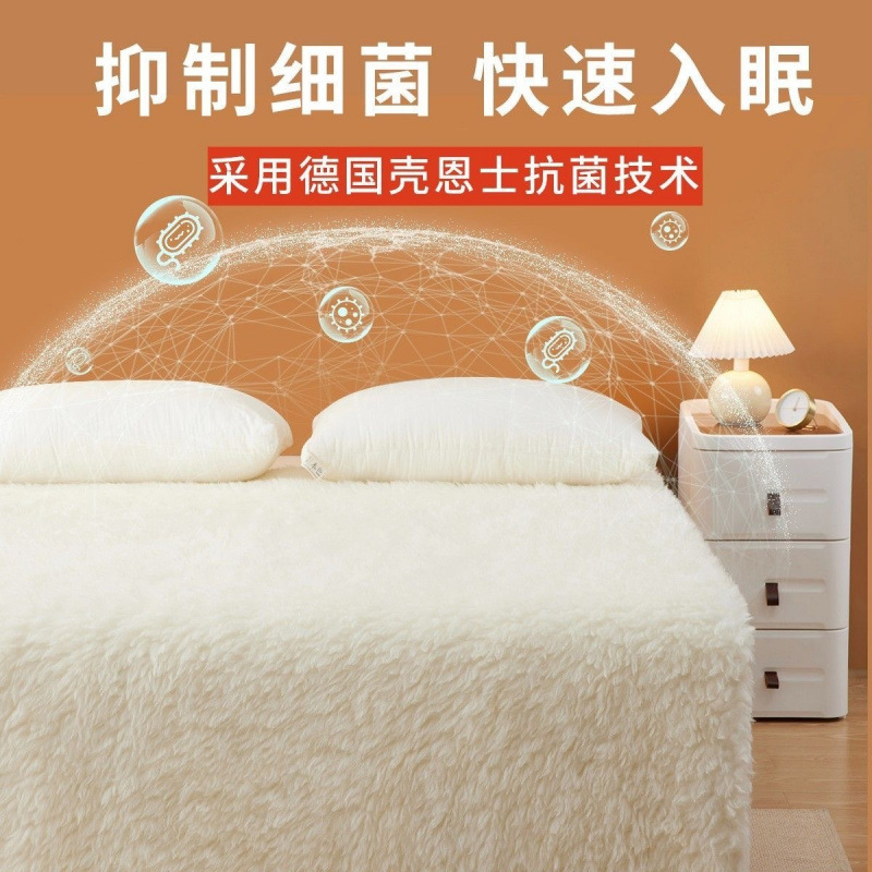 Australian Wool Mattress Pad Winter Mattress Blanket Quilt Winter Thickeneded Warm Wool Mattress Base