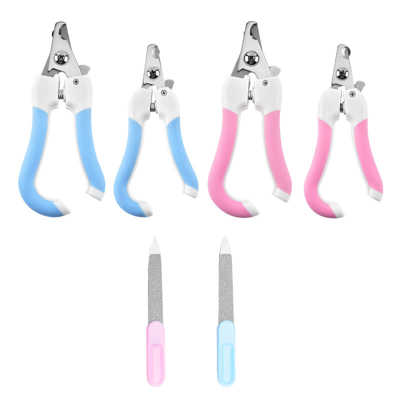 Factory Direct Supply Stainless Steel Pet Nail Clippers Cat and Dog Nail Clippers Beauty Cleaning Pet Supplies Nail Clippers Wholesale