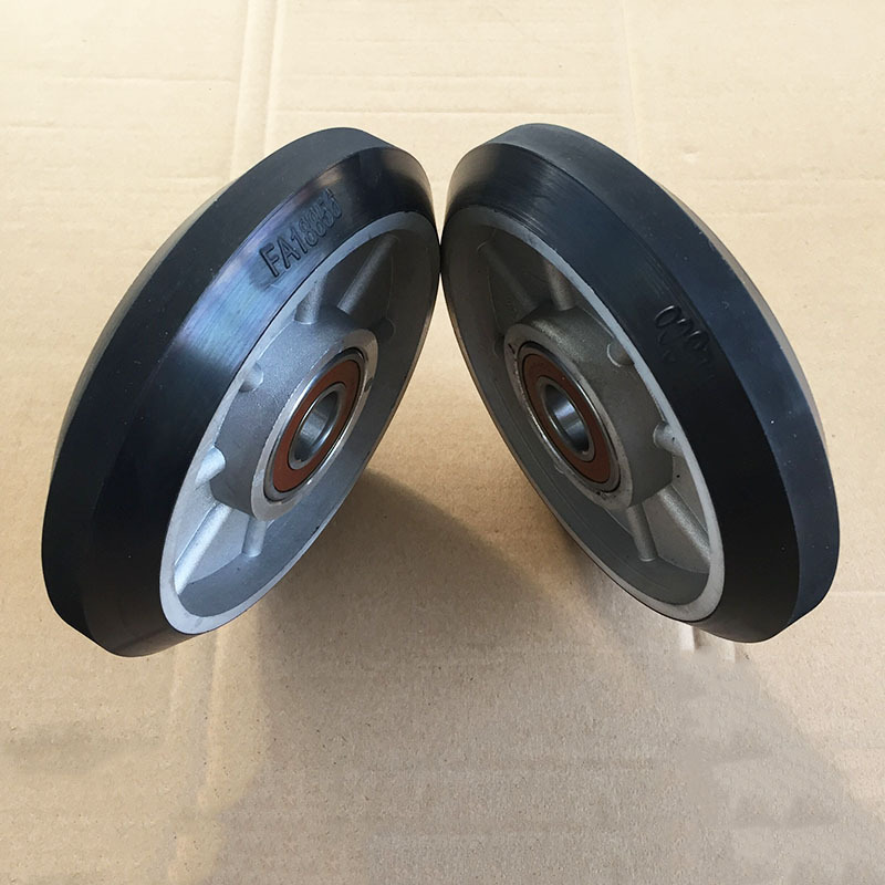 Tyson guide shoe wheel 153/152*32*6204 Tyson roller guide shoe wheel car high-speed elevator guide shoe wheel