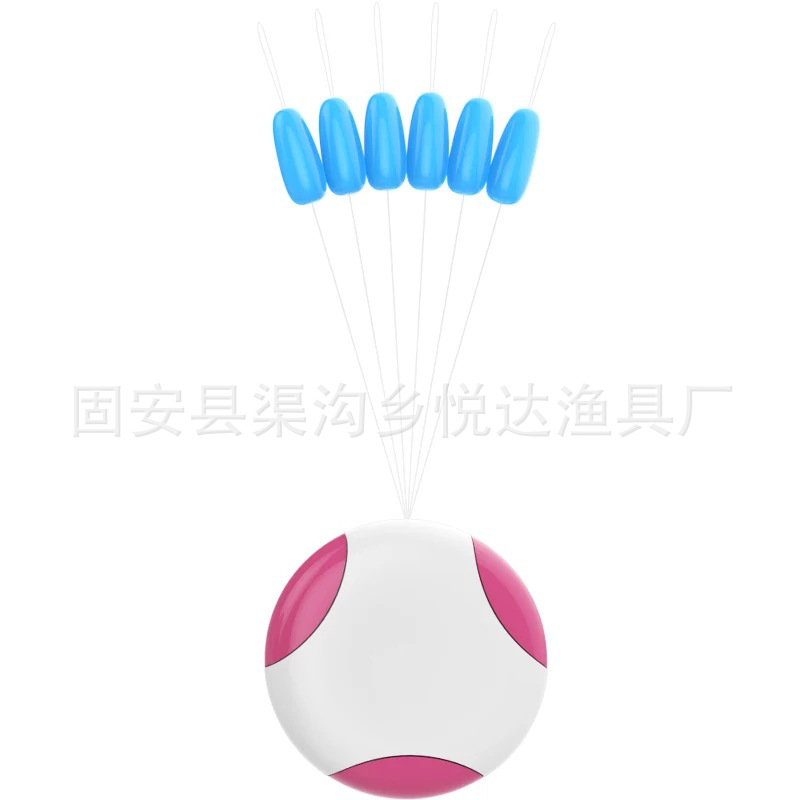 Anti-wrapping bean silicone anti-wrapping Bean eight-ring anti-winding does not hurt fishing line fishing gear supplies wholesale sales